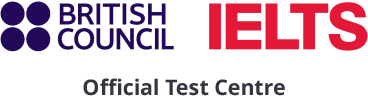 BRITISH COUNCIL IELTS Official Test Centre logo